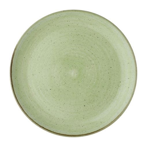 Churchill Stonecast Sage Green Coupe Plate 288mm Pack of 12 (DX005)