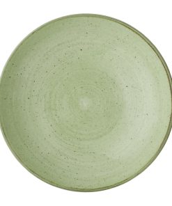 Churchill Stonecast Sage Green Coupe Bowl 248mm Pack of 12 (DX009)