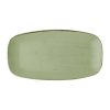 Churchill Stonecast Sage Green Chefs Oblong Plate 355mm Pack of 6 (DX019)