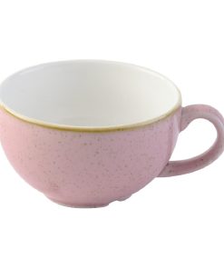 Churchill Stonecast Petal Pink Cappuccino Cup 227ml 12 Pack (DX029)