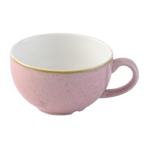 Churchill Stonecast Petal Pink Cappuccino Cup 227ml 12 Pack (DX029)