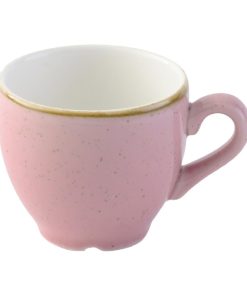 Churchill Stonecast Petal Pink Espresso Cup 100ml 12 Pack (DX031)