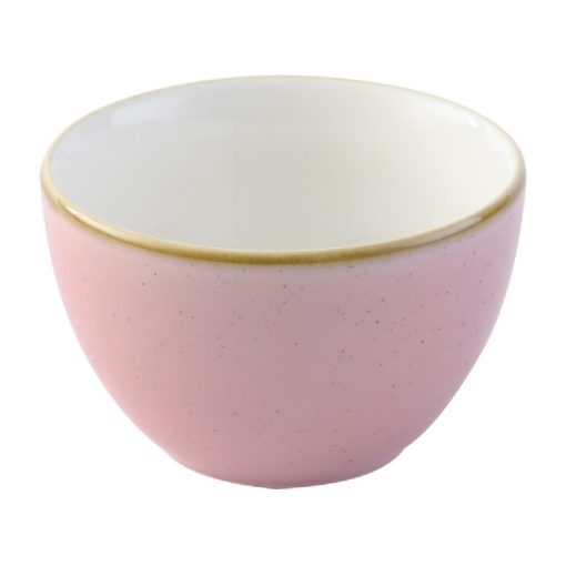 Churchill Stonecast Petal Pink Sugar Bowl 227ml 12 Pack (DX034)