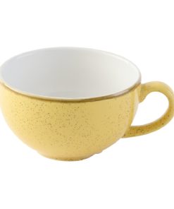 Churchill Stonecast Mustard Seed Cappuccino Cup 227ml Pack of 12 (DX039)