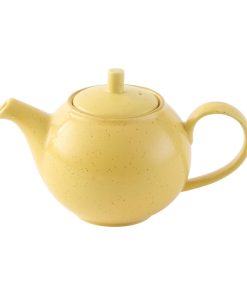 Churchill Stonecast Mustard Seed Teapot 426ml  Pack of 4 (DX045)