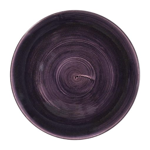 Churchill Stonecast Patina Deep Purple Coupe Plate 288mm 12 Pack (DX058)