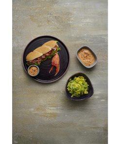 Churchill Stonecast Patina Deep Purple Coupe Plate 165mm 12 Pack (DX061)