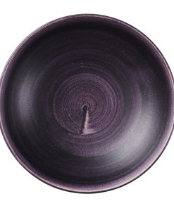 Churchill Stonecast Patina Deep Purple Coupe Bowl 182mm 12 Pack (DX063)