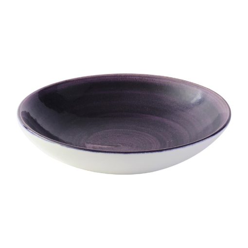 Churchill Stonecast Patina Deep Purple Coupe Bowl 182mm 12 Pack (DX063)