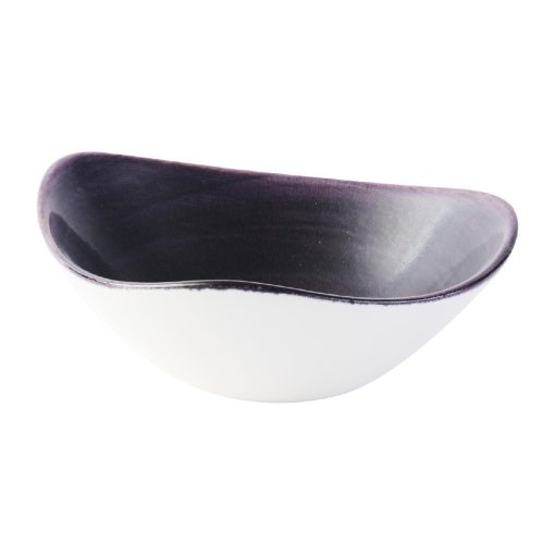 Churchill Stonecast Patina Deep Purple Triangle Bowl 185mm 12 Pack (DX067)