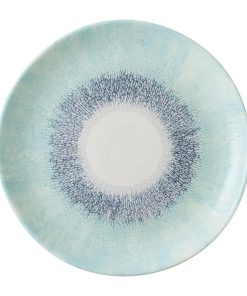 Churchill Studio Prints Fusion Blue Coupe Plate 288mm 12 Pack (DX073)