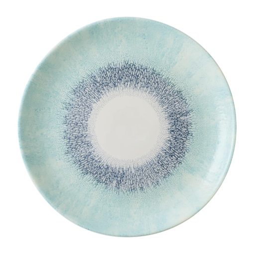 Churchill Studio Prints Fusion Blue Coupe Plate 288mm 12 Pack (DX073)
