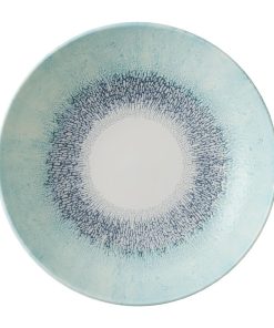 Churchill Studio Prints Fusion Blue Coupe Plate 248mm 12 Pack (DX076)