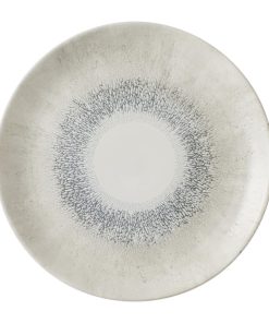 Churchill Studio Prints Fusion Grey Coupe Plate 288mm 12 Pack (DX078)