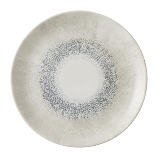 Churchill Studio Prints Fusion Grey Coupe Plate 288mm 12 Pack (DX078)