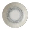 Churchill Studio Prints Fusion Grey Coupe Plate 248mm 12 Pack (DX081)