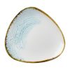 Churchill Homespun Accents Aquamarine Triangle Plate 192mm 12 Pack (DX099)