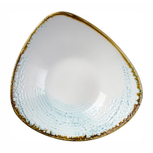 Churchill Homespun Accents Aquamarine Triangle Bowl 235mm 12 Pack (DX100)