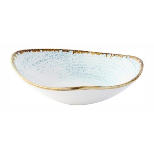 Churchill Homespun Accents Aquamarine Triangle Bowl 235mm 12 Pack (DX100)