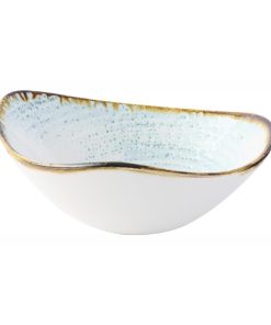 Churchill Homespun Accents Aquamarine Triangle Bowl 185mm 12 Pack (DX101)