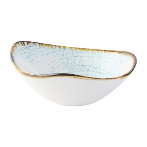 Churchill Homespun Accents Aquamarine Triangle Bowl 185mm 12 Pack (DX101)