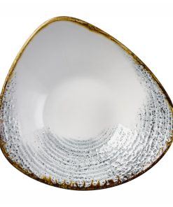 Churchill Homespun Accents Grey Triangle Bowl 235mm 12 Pack (DX105)