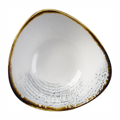 Churchill Homespun Accents Grey Triangle Bowl 185mm 12 Pack (DX106)