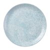 Churchill Vintage Prints Med Tiles Aquamarine Coupe Plate 288mm 12 Pack (DX112)