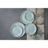 Churchill Vintage Prints Med Tiles Aquamarine Coupe Plate 165mm 12 Pack (DX115)