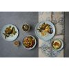Churchill Vintage Prints Med Tiles Aquamarine Coupe Bowl 248mm 12 Pack (DX116)