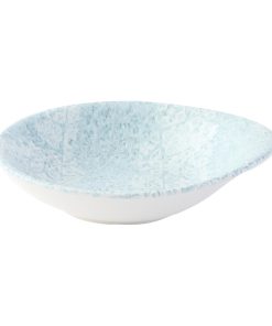 Churchill Vintage Prints Med Tiles Aquamarine Round Dish 168mm 12 Pack (DX118)
