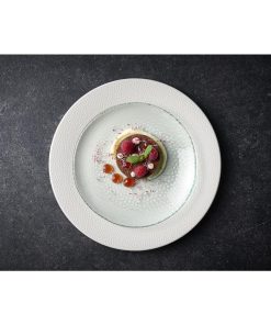 Churchill Isla Glass Clear Organic Glass Round Bowl 245mm 6 Pack (DX133)