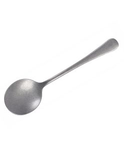 Churchill Tanner Vintage Stainless Steel Soup Spoons 12 Pack (DX144)