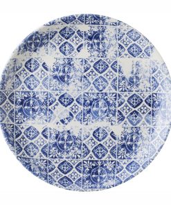 Churchill The Makers Collection Porto Blue Coupe Plate 295mm Pack of 12 (DX147)