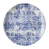 Churchill The Makers Collection Porto Blue Coupe Plate 200mm Pack of 12 (DX149)
