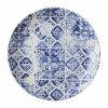 Churchill The Makers Collection Porto Blue Coupe Plate 185mm Pack of 12 (DX150)