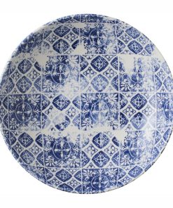 Churchill The Makers Collection Porto Blue Coupe Bowl 220mm Pack of 12 (DX151)