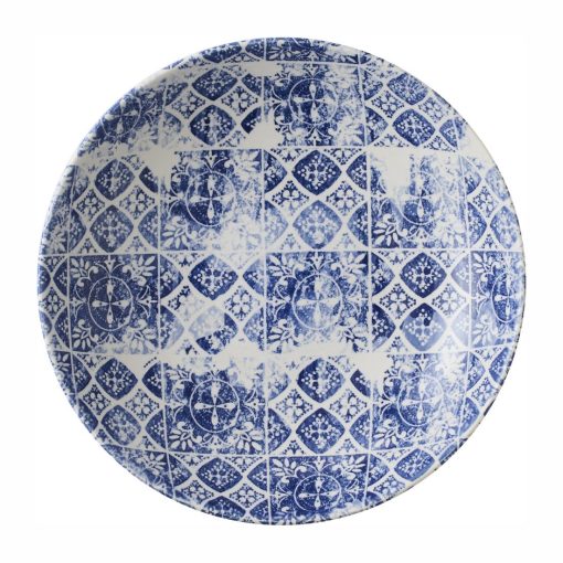 Churchill The Makers Collection Porto Blue Coupe Bowl 220mm Pack of 12 (DX151)