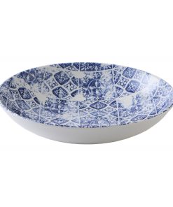 Churchill The Makers Collection Porto Blue Coupe Bowl 220mm Pack of 12 (DX151)