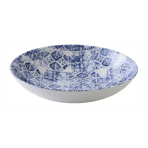 Churchill The Makers Collection Porto Blue Coupe Bowl 220mm Pack of 12 (DX151)