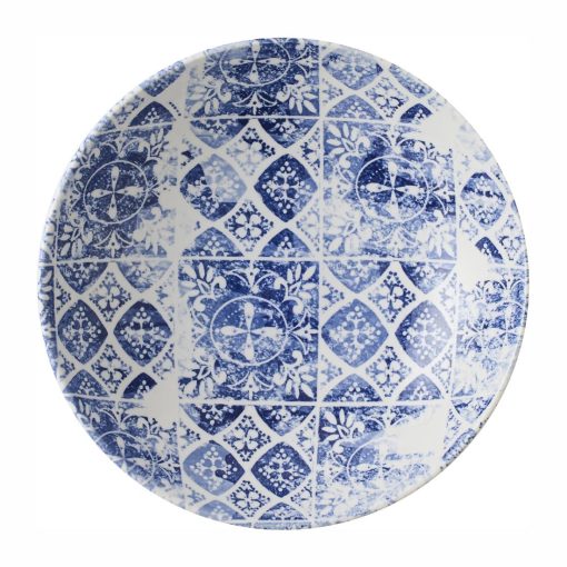 Churchill The Makers Collection Porto Blue Coupe Bowl 200mm Pack of 12 (DX152)