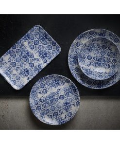 Churchill The Makers Collection Porto Blue Coupe Bowl 200mm Pack of 12 (DX152)