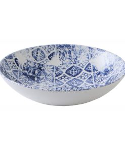 Churchill The Makers Collection Porto Blue Coupe Bowl 200mm Pack of 12 (DX152)
