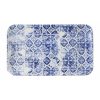 Churchill The Makers Collection Organic Rectangular Platters Porto Blue 179mm Pack of 12 (DX153)