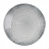 Churchill Harvest Flux Grey Organic Coupe Plate 164mm Pack of 12 (DX158)