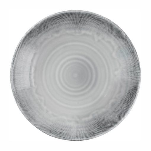 Churchill Harvest Flux Grey Organic Coupe Bowl 279mm 12 Pack (DX159)