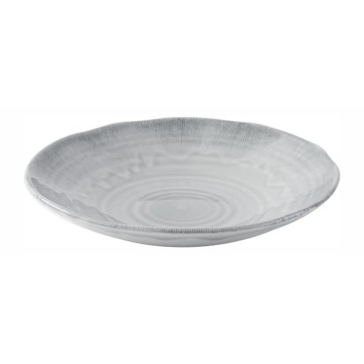 Churchill Harvest Flux Grey Organic Coupe Bowl 250mm Pack of 12 (DX160)