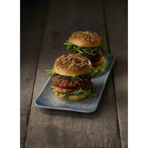 Churchill Harvest Flux Grey Organic Rectangular Platter 179mm Pack of 12 (DX162)