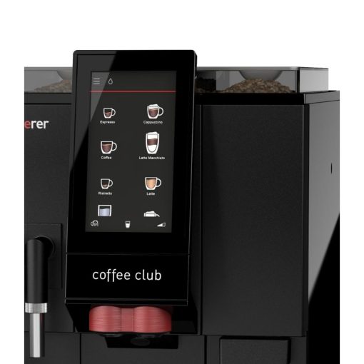 Schaerer Coffee Club Bean to Cup Coffee Machine with 4Ltr Milk Fridge (HS570)