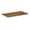 Solid Oak Natural Rectangular Table Top 1200x700mm (HS776)